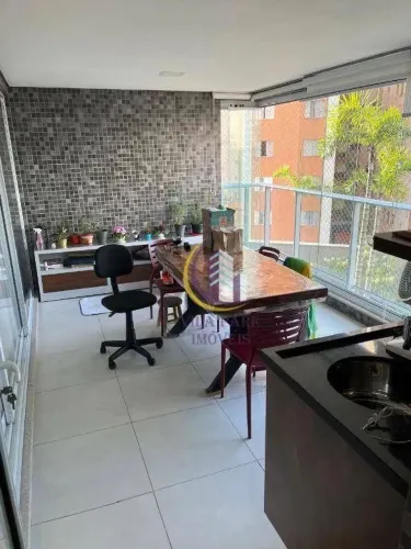 Apartamento à venda no Condomínio Soberano 113m², 3 suítes, varanda gourmet, 3 vagas Bel
