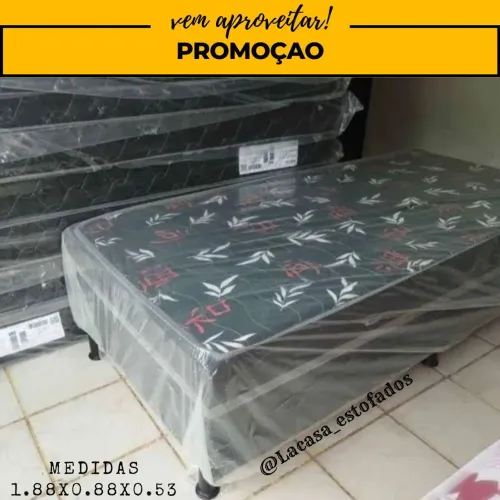 CAMA BOX - SOLTEIRO