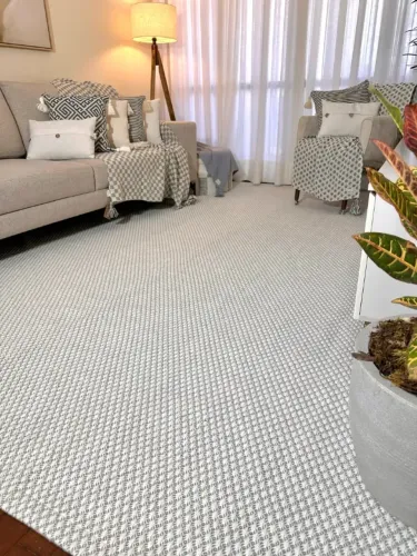 Tapete Cinza com Off-White 2,00x2,50