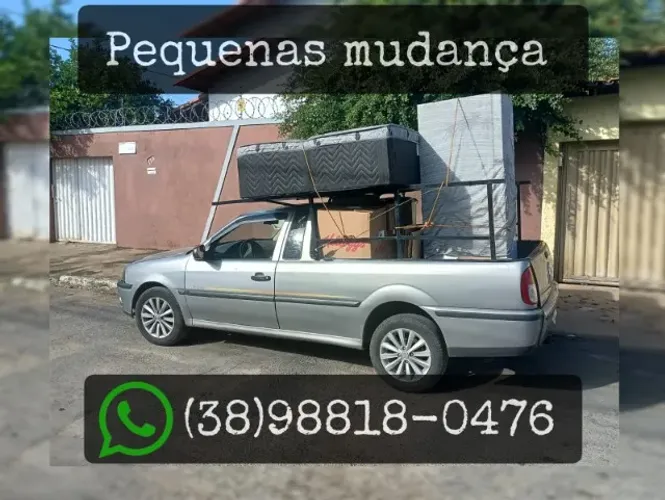 pequeno frete e mudanças a partir de R$ 80,00