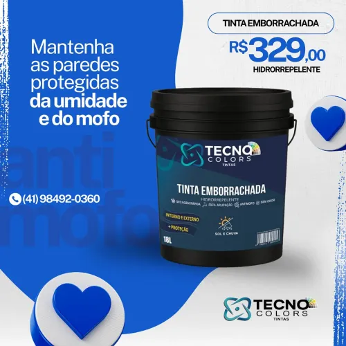 Tinta emborrachada com hidrorrepelente Balde 18 litros 