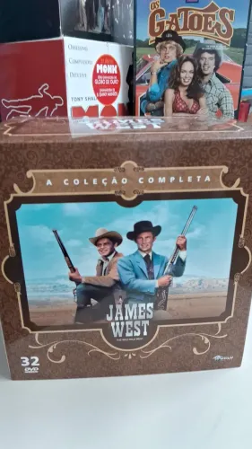 James West - A Coleção Completa Box 32 DVDs Originais