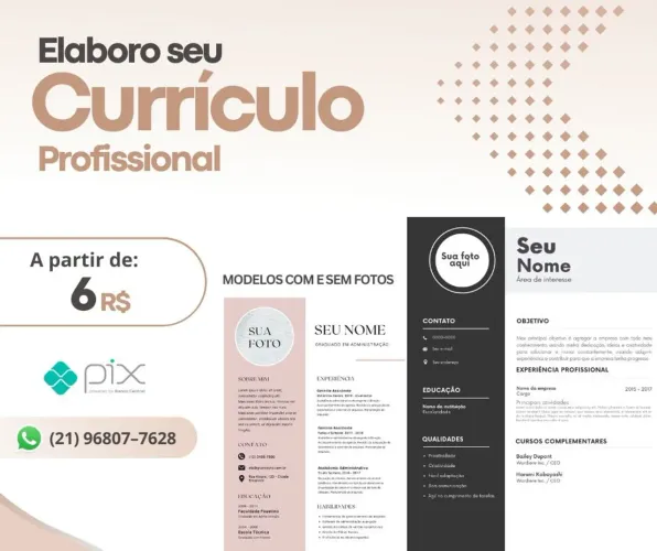 Currículos Profissionais!