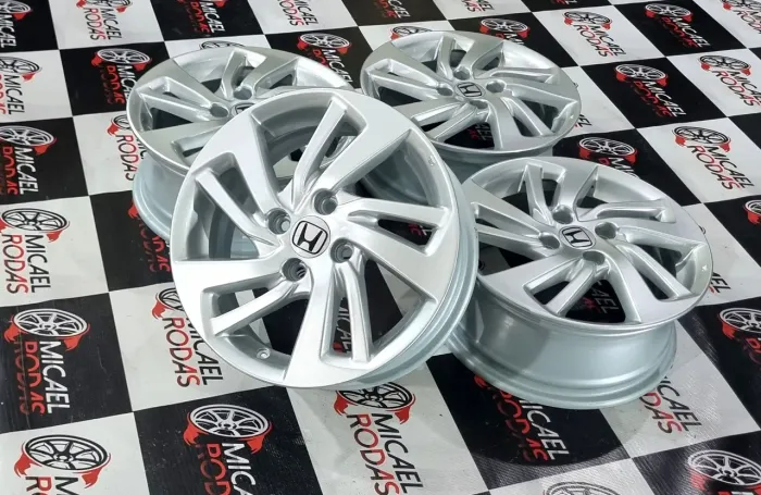 Jogo de Rodas 15 Honda Fit City 4x100 Originais Zeradas