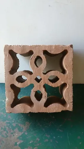 Tijolo Vazado Flor Decorativo em Cerâmica