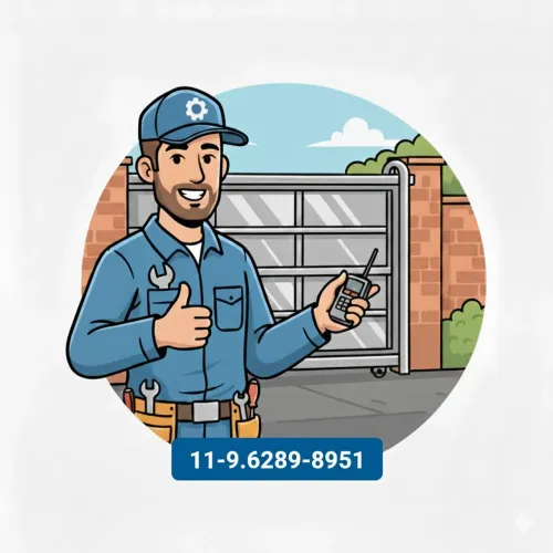 Manutenção em portões eletrônicos