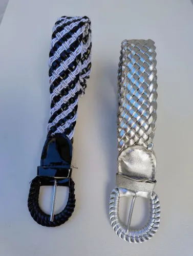 Cintos Trançados Elegantes - Diversas Cores e Estilos