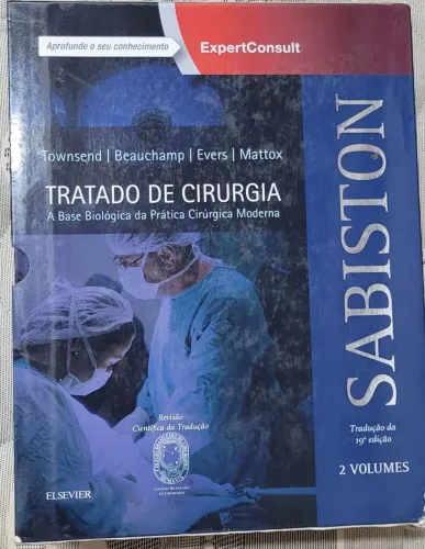 Livro Tratado de Cirurgia - Sabiston (box)