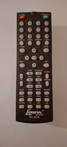 Controle remoto Lenoxx Sound RC-2018