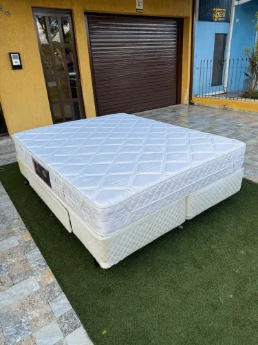 Cama box Casal SEMINOVA TOP - Entregamos!