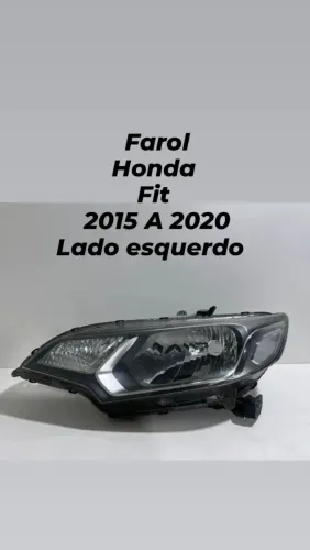 Farol Honda Fit 2015 a 2020 lado esquerdo original