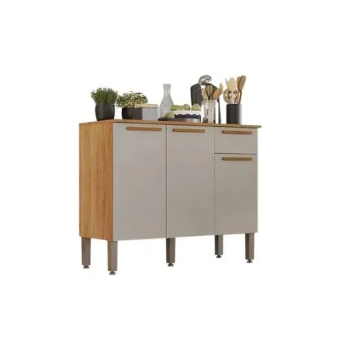 Balcão 3 portas e 1 gaveta Madri