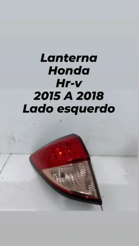 Lanterna Traseira Honda HR-V 2015-2018 - Lado Esquerdo