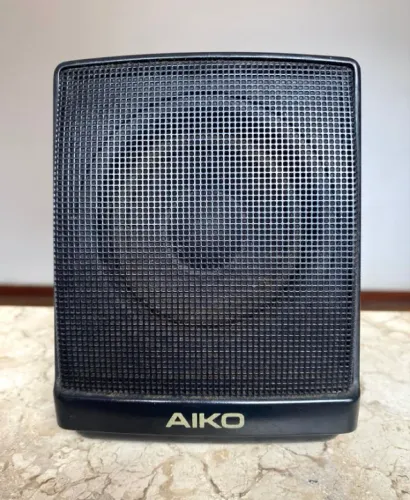 Caixa Som Aiko Pc Multimídia Caixinha Falante Home Defeito