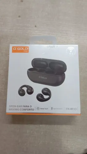 Fone de Ouvido Bluetooth Open-Ear ?'GOLD Pro FN-BT33