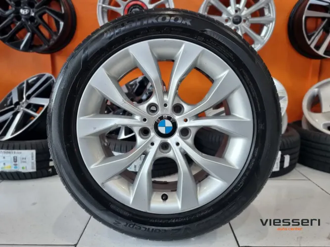Jogo de rodas e pneus usados - Original BMW X1 - aro 17 + Pneus Hankook e Minerva