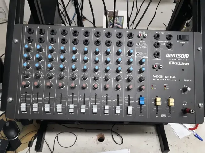 MESA WATTSOM CICLOTRON 12 CANAIS