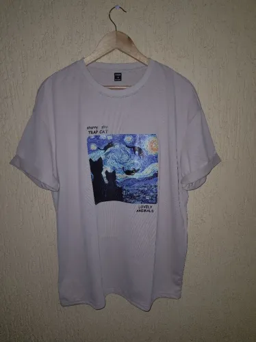 Camiseta Trap Cat - Starry Sky