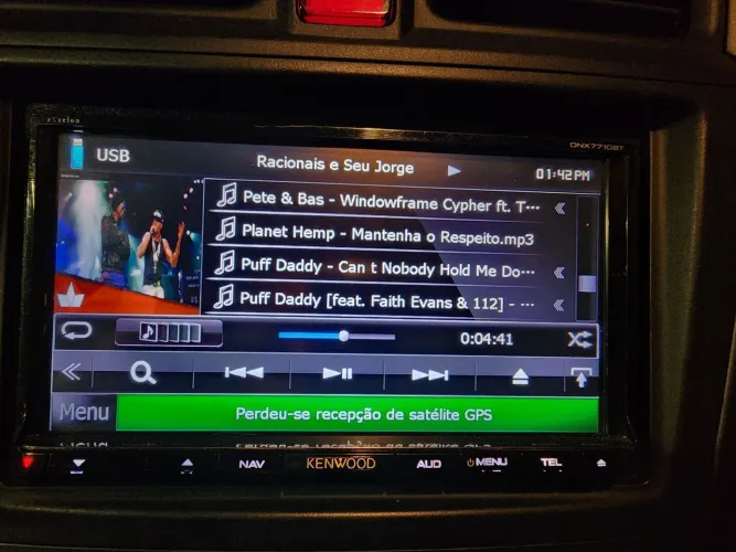 Central Multimídia Kenwood DNX7710BT