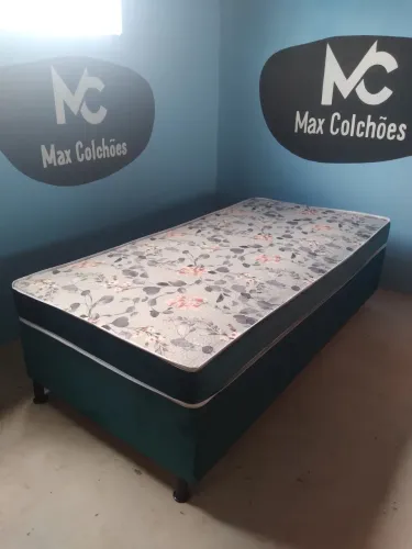 CAMA BOX SOLTEIRO - DIRETO DA FÁBRICA 