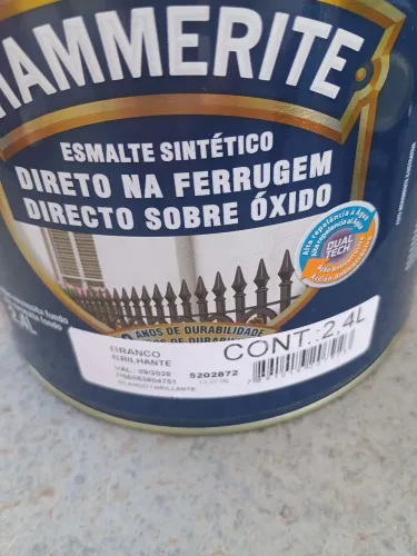 Tinta Esmalte Hamerite Branco
