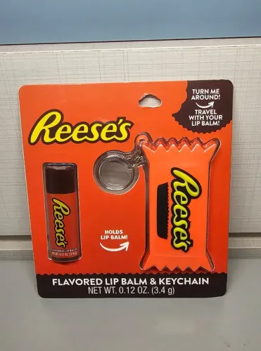 Protetor Labial - Lip Balm Reeses com chaveiro