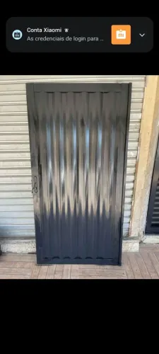 Portão social Búzios Branco ou Preto