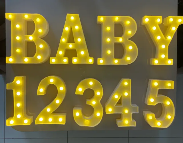 LED Baby + LED Números  