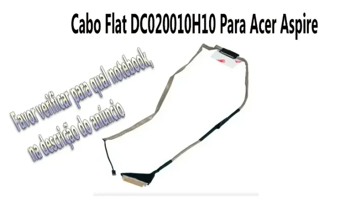 Cabo Flat DC020010H10 Para notebook Acer Aspire