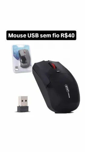 Mouse USB sem fio
