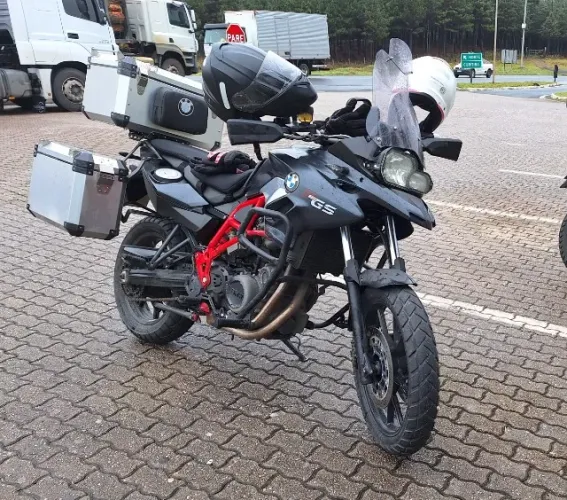 BMW F 700 GS 2017 Top Completa de acessórios Pouco rodada