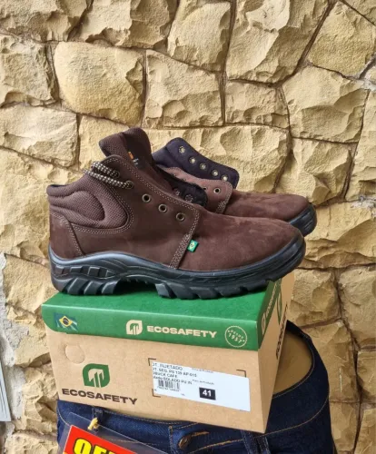 Coturno ECOSAFETY para trabalho e passeio! Primavera - Oferta ESPECIAL = 99,00 reais 