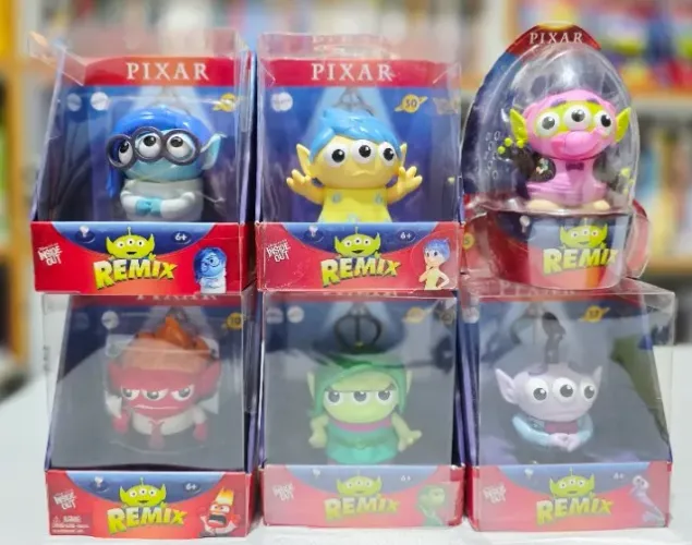 Toy Story Alien Remix Mattel Divertidamente Divertida Mente Inside Out Coleção