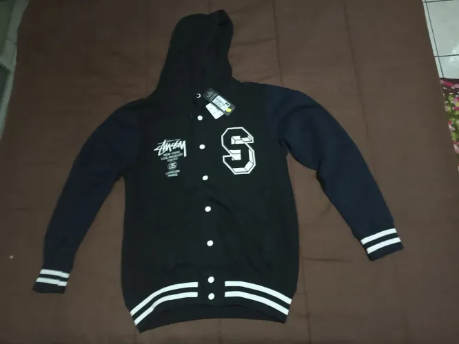 Jaqueta de moletom preta Small - tamanho P