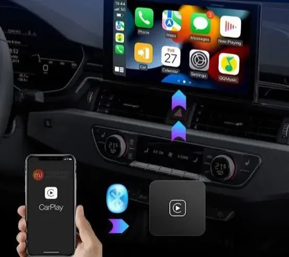 Adaptador CarPlay Sem Fio para Carros