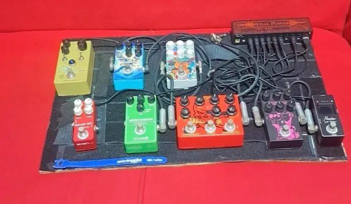 Set de Pedais completo para guitarra 