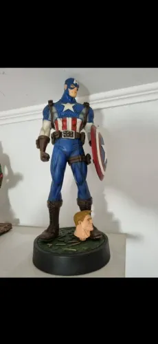 Estatua de resina Capitão América