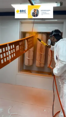 Cabine Pintura a Pó