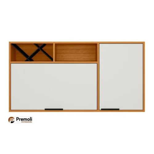 Aereo 1.20Cm Ravena Cor Freijò/off Acetinado Poliman
