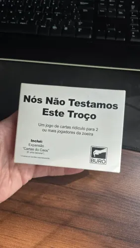 Jogo Nós Não Testamos esse Troço