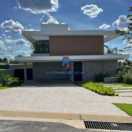 Casa no condomínio Pedra Alta em Campinas com 4 suítes mais uma suíte para funcionário.