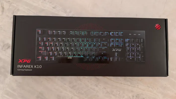 Teclado gaming XPG infarex K10 RGB