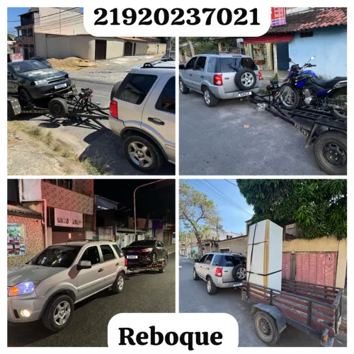 Reboque de carro, moto e PEQUENOS FRETES.