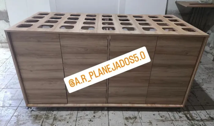 Balcão para açaí