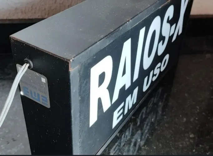 Sinaleira de sala de Raios x 