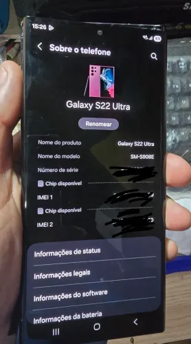 Display samsung s22ultra original super amoled 120hz