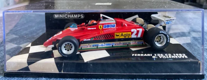F1 Minichamps Ferrari 126 C2 1982 G.Villeneuve 1:43