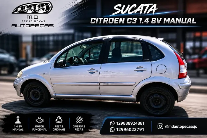 SUCATA CITROËN C3 1.6 16v 2010