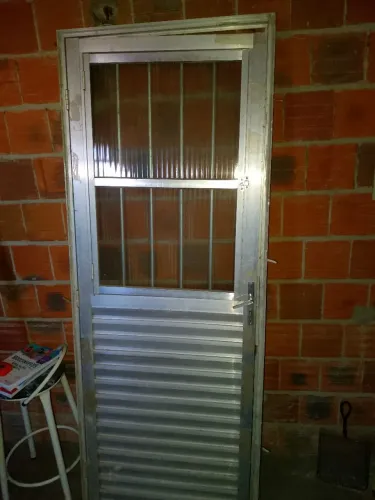 Janela e porta de alumínio para vender logo