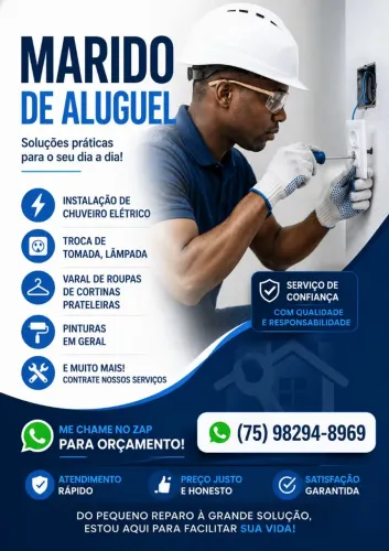 Faço pintura,e qualquer tipo de reparo